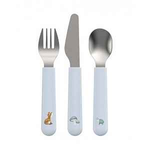 Little Dutch Forest Friends Dětský příbor 3 ks