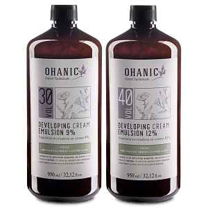 Ohanic Cream Developer Emulsion 950ml - Přírodní peroxid Ohanic Cream Emulsion: 1,8% - 6VOL
