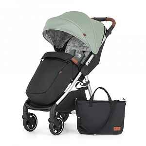 Petite&Mars Kočárek sportovní Royal3 Silver Iron Green