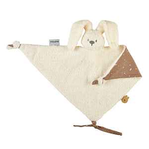 NATTOU Mazlíček maxi Lapidou Teddy Glow vanilkový 65 x 40 cm, 0 m+
