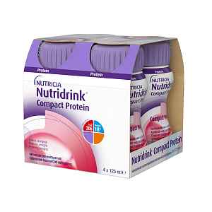 Nutridrink Compact Protein chladivé červené ovoce 4x125 ml