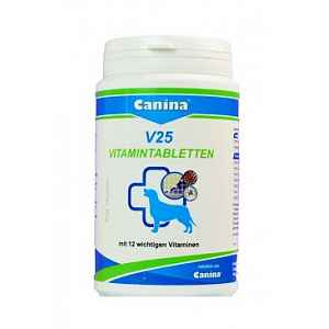 CANINA V25 Vitamin Tabs 60 talbet