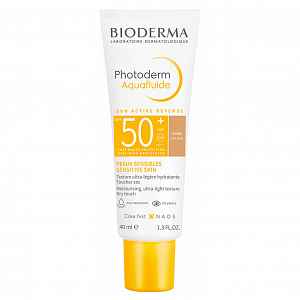 BIODERMA Photoderm Aquafluid Tónovací opalovací fluid Tmavý SPF 50+ 40 ml