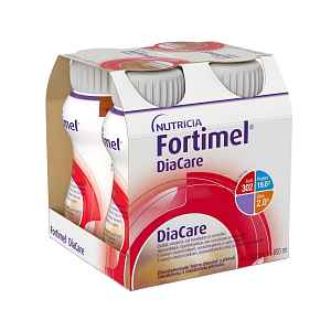 Fortimel DiaCare s příchutí čokoládovou 4x200 ml