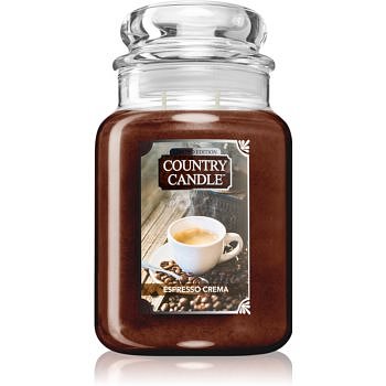 Country Candle Espresso Crema vonná svíčka 680 g