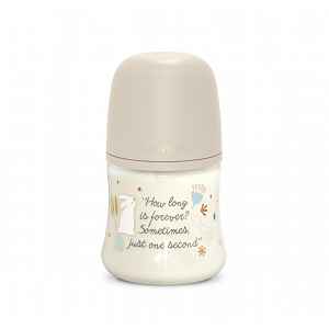 Suavinex Wonderland Kojenecká láhev průtok S 0m+ 150 ml 1 ks krémová