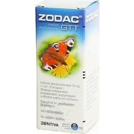 Zodac kapky 20 ml