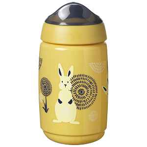 Tommee Tippee Netekoucí hrnek Superstar 12m+ Yellow 390 ml