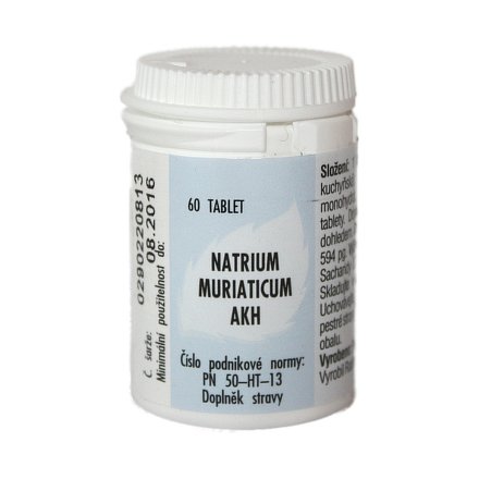 AKH Natrium muriaticum tbl.60