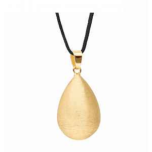 Bola Těhotenská rolnička 1 ks Drop Shape Gold