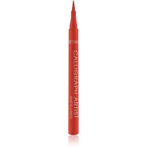 Catrice Calligraph Artist Matte oční linky ve fixu s matným efektem odstín 080 Bloody Mary 1,1 ml