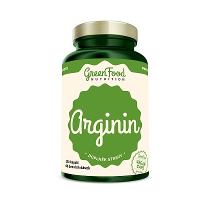 GreenFood Nutrition Arginin 120cps