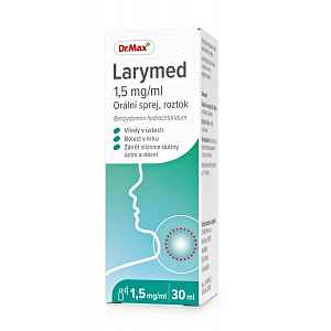 Dr.Max Larymed 1,5 mg/ml orální sprej 30 ml