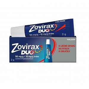 Zovirax Duo krém na opary 2 g