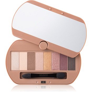 Bourjois Eye Catching paleta očních stínů 8 barev odstín Nude Palette 4,5 g