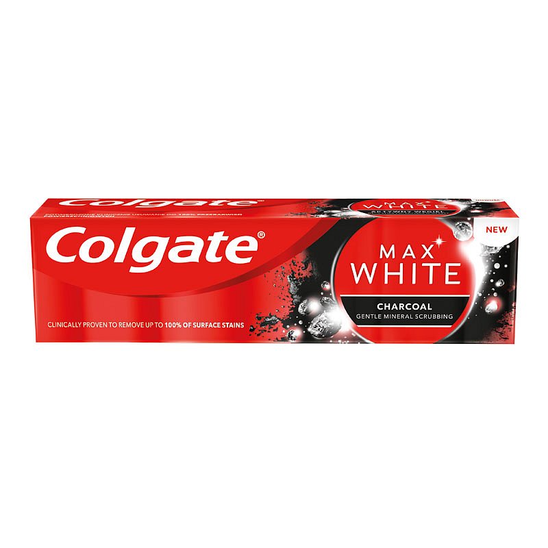 Colgate Naturals Charcoal & White zubní pasta 75 ml