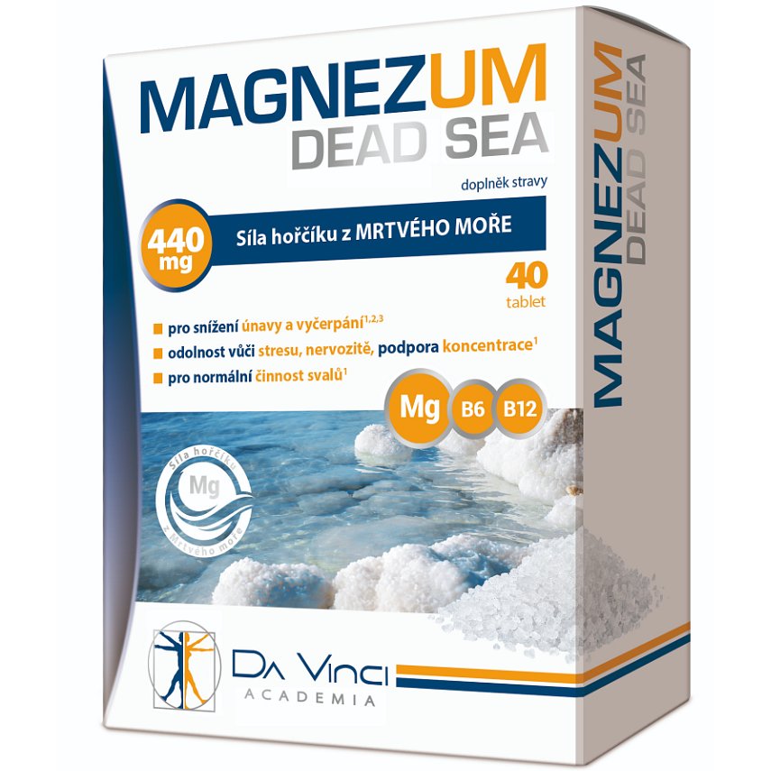 Da Vinci Academia Magnezum Dead Sea 40 tablet