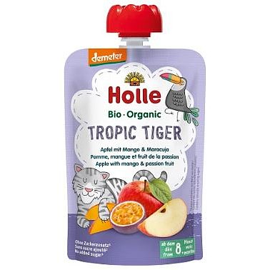 Holle Bio pyré - Tropic Tiger - jablko mango maracuja 100g