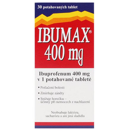 Ibumax 400 tablety 30ks