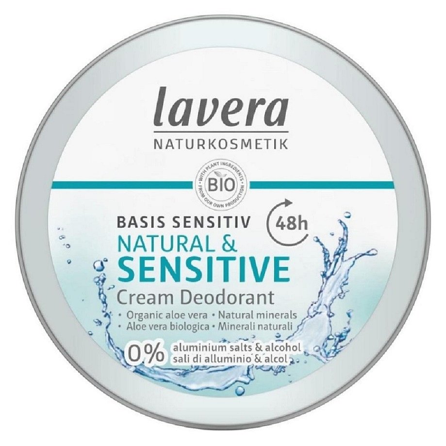 LAVERA Basic Sensitive Krémový deodorant pro citlivou pokožku 50 ml