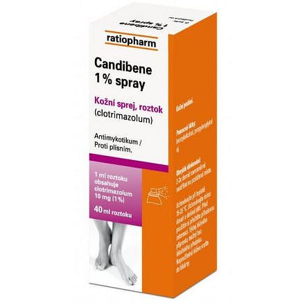 Candibene 1 %-spray (Fungizid) sprej 40 ml