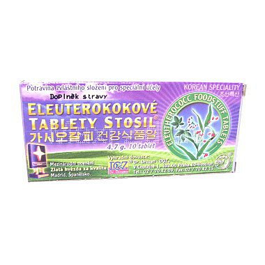 Eleuterokokové tablety Stosil 4.7 g= 10 tablety