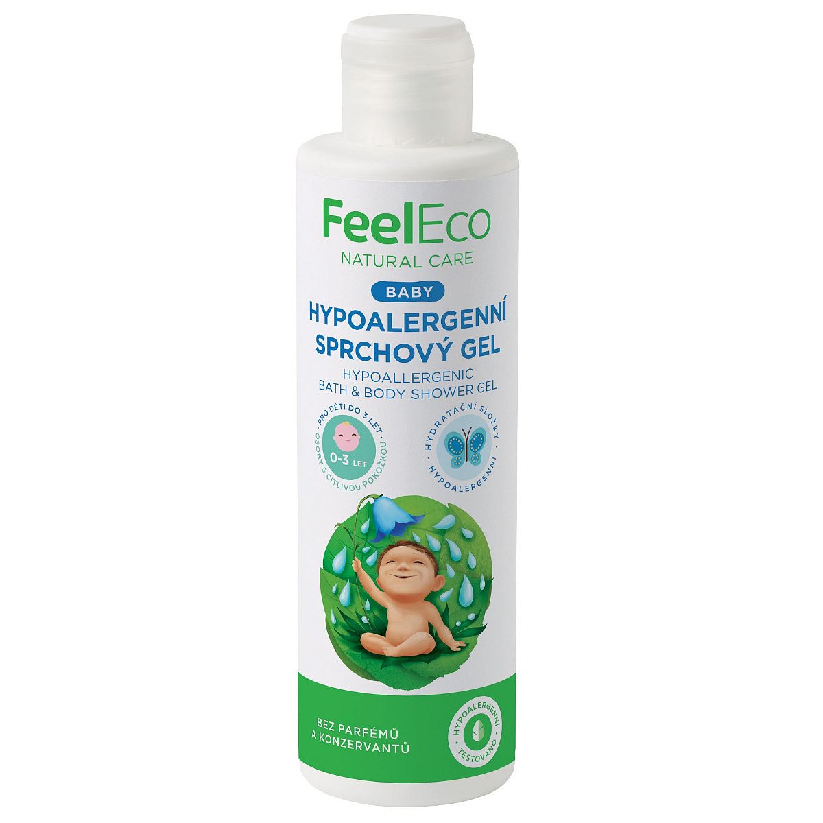 Feel Eco Baby Hypoalergenní sprchový gel 200 ml