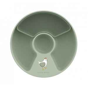 Little Dutch Farma Dětský talíř dělený 1 ks
