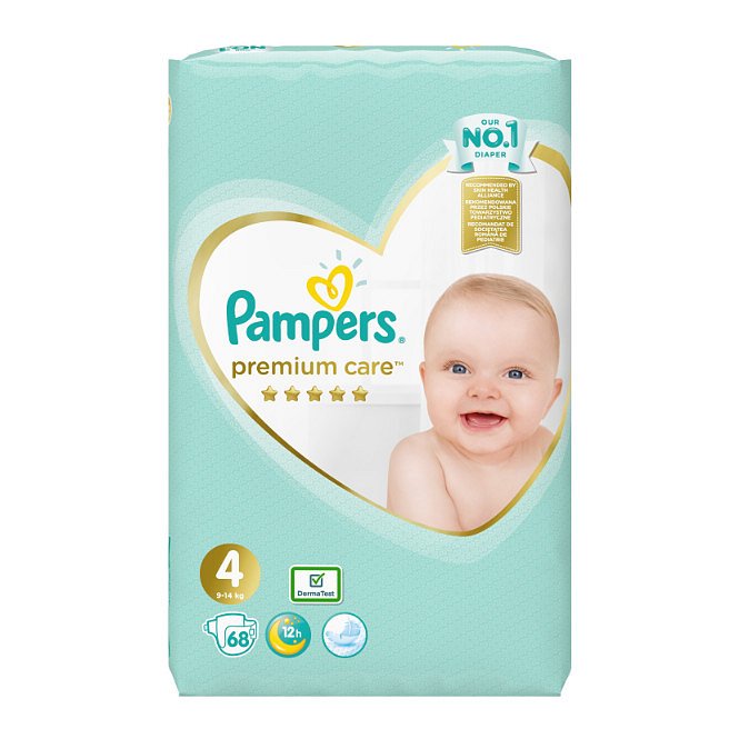 Pampers Premium Care Jumbo Pack S4 (9-14kg) 68ks