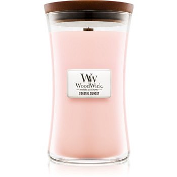 Woodwick Coastal Sunset vonná svíčka 609,5 g s dřevěným knotem