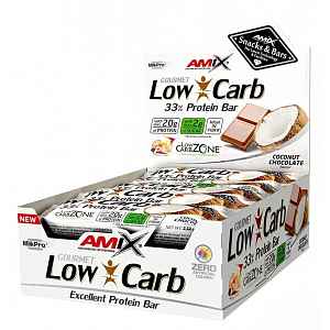 Low-Carb 33% Protein Bar - 15x60g - Coconut-Chocolate