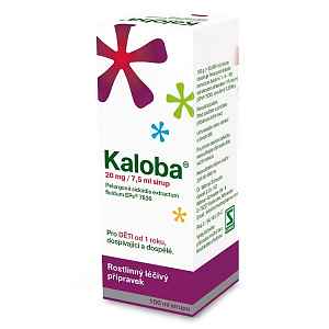 Kaloba 20mg/7.5ml sirup sir. 1x100ml