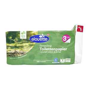 alouette Toaletní papír recyklovaný 3vrstvý 200 m