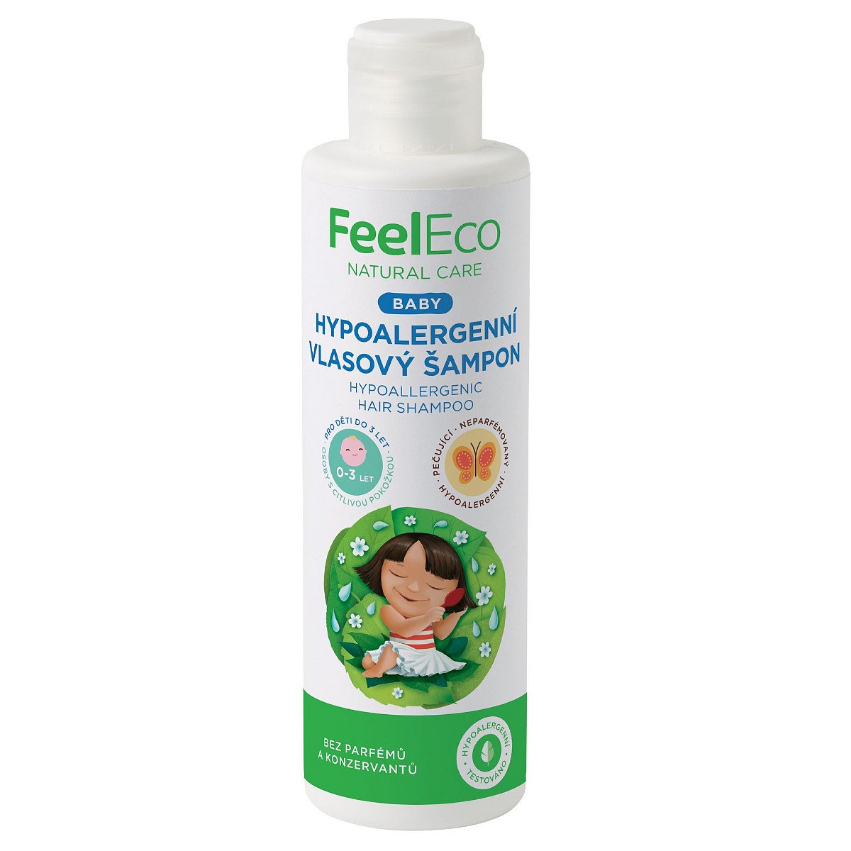 Feel Eco Baby Hypoalergenní vlasový šampon 200 ml