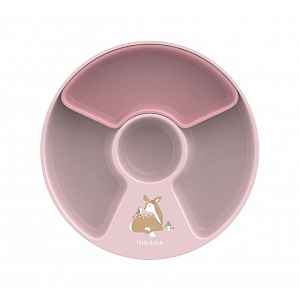 Little Dutch Fairy Garden Dětský talíř dělený 1 ks