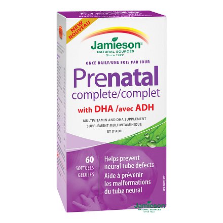 Prenatal complete s DHA a EPA 60 kps.