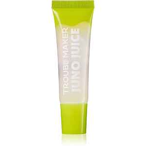 Trouble Maker Juno Juice Lipgloss lesk na rty odstín Casper Clear Shimmer 10 ml