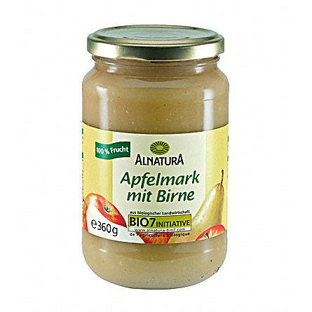 Alnatura BIO Jablečné pyré s hruškou 360g