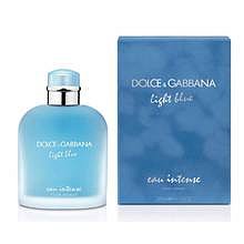 DOLCE GABBANA Light Blue Eau Intense Pour Homme pánská parfémovaná voda 50 ml