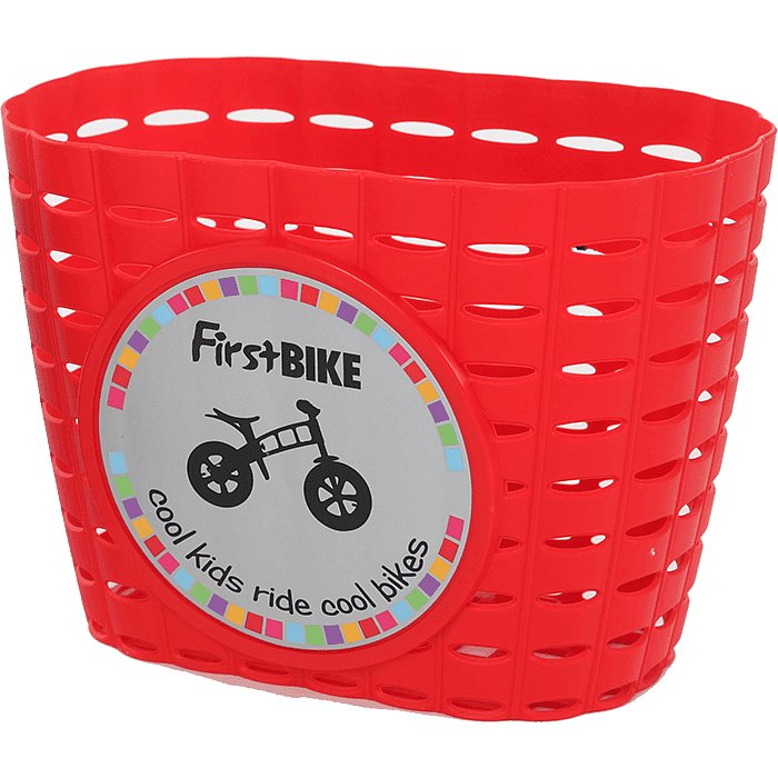 FIRST BIKE Košík červený