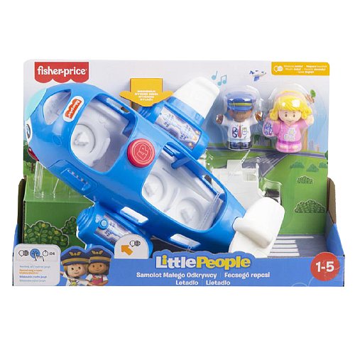 Fisher Price LP Letadlo CZ/SK/ENG/HU/PL