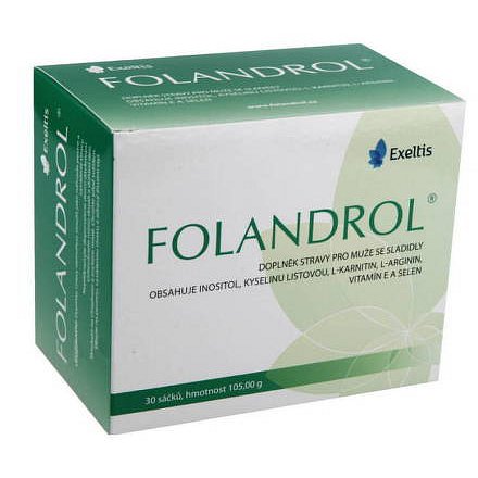 FOLANDROL - doplněk stravy pro muže 30 sáčků