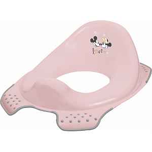 Keeeper Adaptér - treningové sedátko na WC - Minnie Mouse, pudrově růžové
