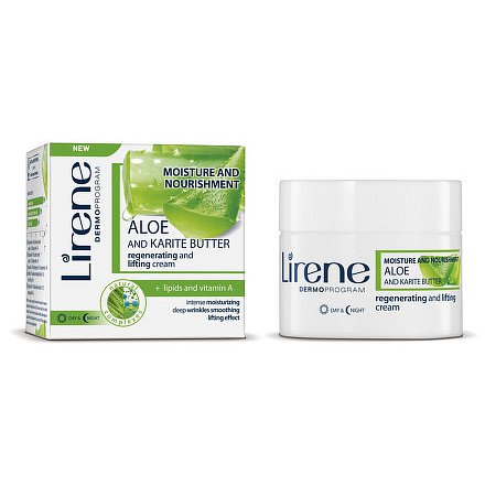 Lirene H&V Krém Aloe a Karité máslo DEN/NOC 50ml