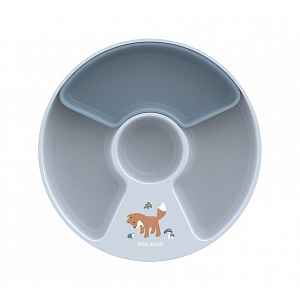 Little Dutch Forest Friends Dětský talíř dělený 1 ks