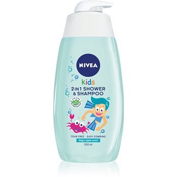 Nivea Kids Magic Apple šampon a sprchový gel pro děti 500 ml