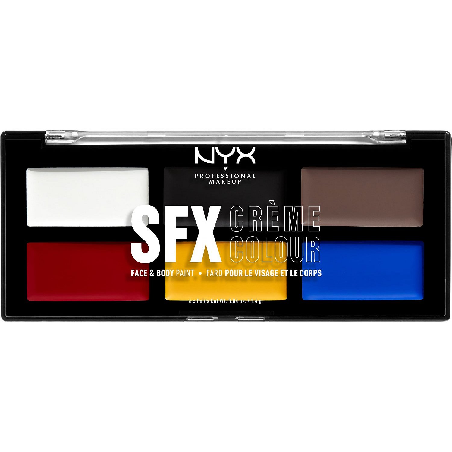 NYX Professional Makeup SFX Face And Body Paint - Barvy na obličej a tělo - Primary 8,4g