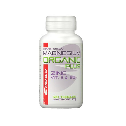 PENCO Organický hořčík MAGNESIUM ORGANIC 120 tobolek