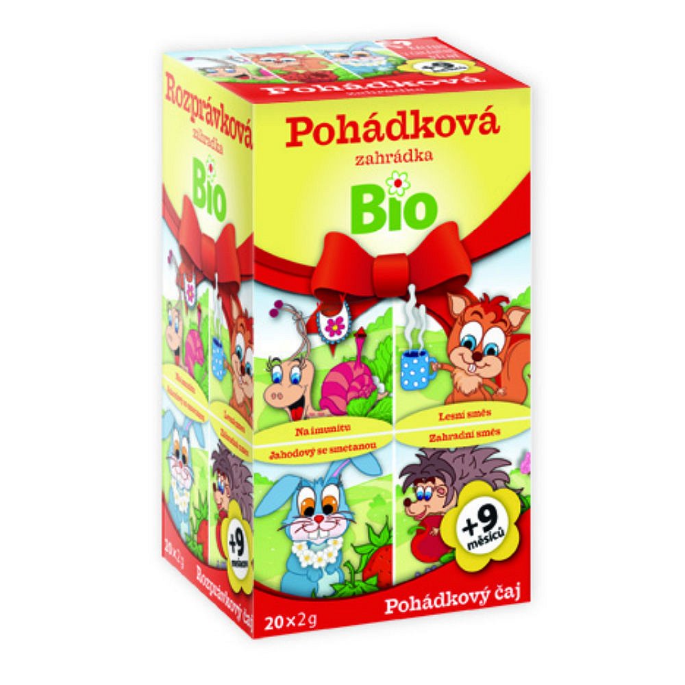 POHÁDKOVÝ ČAJ BIO Pohádková zahrádka 20 x 2g