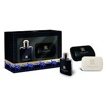 TRUSSARDI PARFUMS Trussardi Uomo Dárková sada pánská toaletní voda 50 ml a tuhé mýdlo Trussardi Uomo 100 g